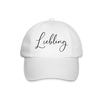 Darling / Conception d’écriture manuscrite - Casquette classique - blanc/blanc - Devant