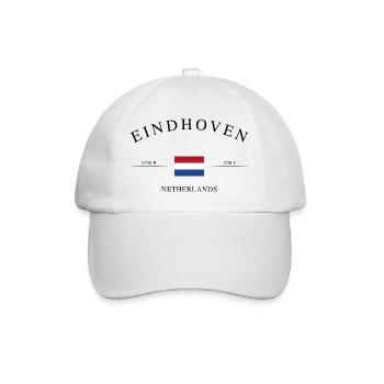 Eindhoven Netherlands – Holiday Souvenir & Gift - Baseball Cap - white/white - Front