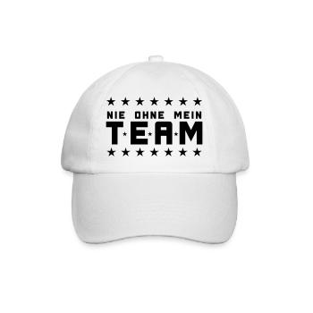 My Team - Baseball Cap - white/white - Front