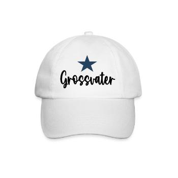 Grandpa Grandpa Grandpa Best Grandpa - Baseball Cap - white/white - Front