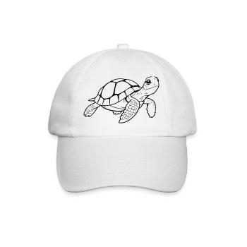 Turtle Turtle Gift - Baseball Cap - white/white - Front