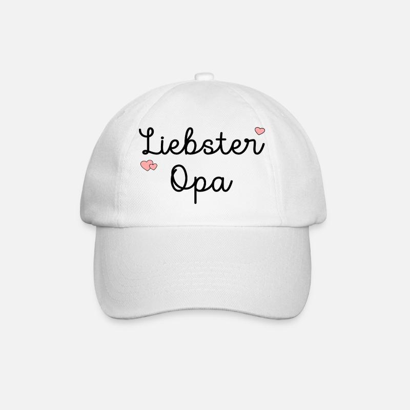 Grand-père Très Cher Papi - Casquette classique - blanc/blanc