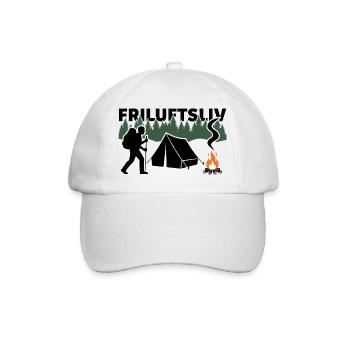 FRILUFTSLIV Sweden - Baseball Cap - white/white - Front