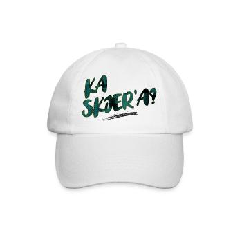 Where is the scythe? - Baseball Cap - white/white - Front