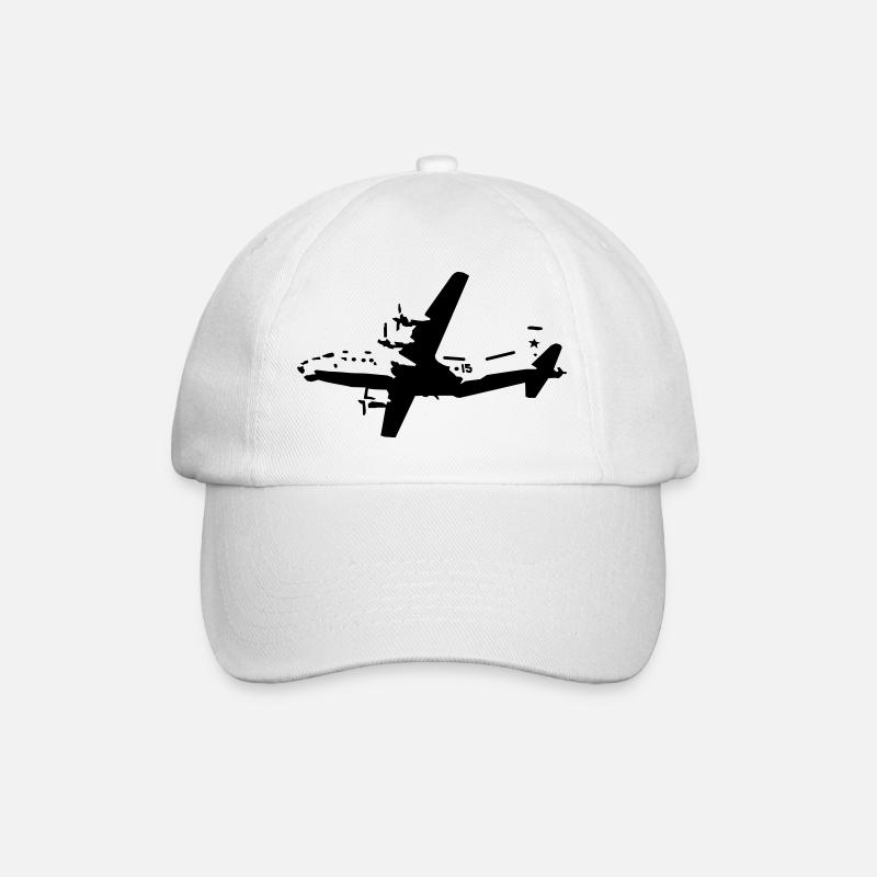 Antonov 12 - Baseballkappe - Weiß/Weiß