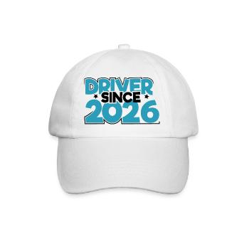 Driving License 2026 Driving Test Driving License Test - Baseball Cap - white/white - Front