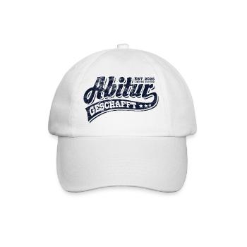 Abi Est 2026 - Abitur - Gift - Baseball Cap - white/white - Front