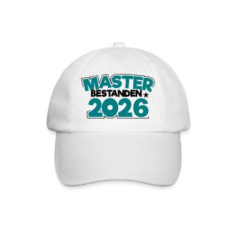 Master 2026 Graduation Graduation - Baseball Cap - white/white - Front