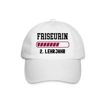 Apprenticeship hairdresser 2nd year hairdresser apprenticeship - Baseball Cap - white/white - Front