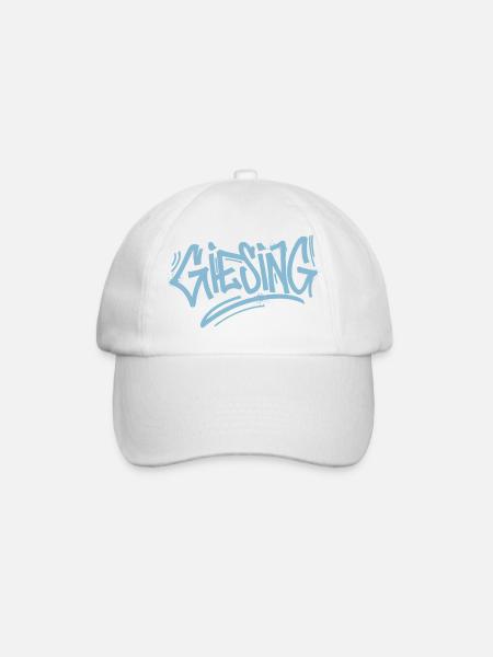 Giesing Graffiti - Baseballkappe - Weiß/Weiß
