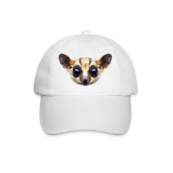 Galago Buisson Bébé Singe Galagos Singe Mignon Galago - Casquette classique - blanc/blanc - Devant