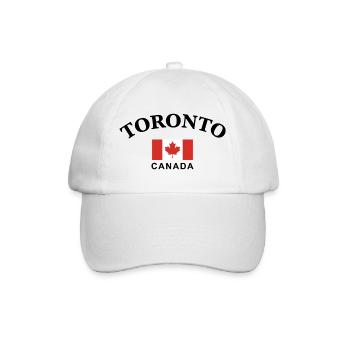 Toronto, Canada - Baseball Cap - white/white - Front