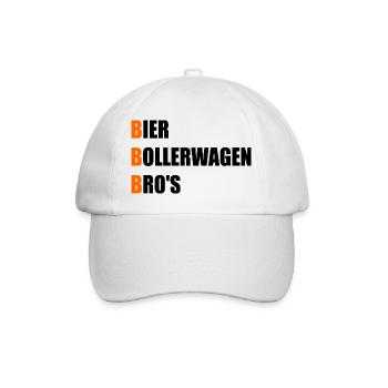 Chardie à bière pour la Journée des hommes - Casquette classique - blanc/blanc - Devant