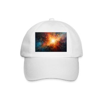 Explosion de la nébuleuse à explosion cosmique - Casquette classique - blanc/blanc - Devant