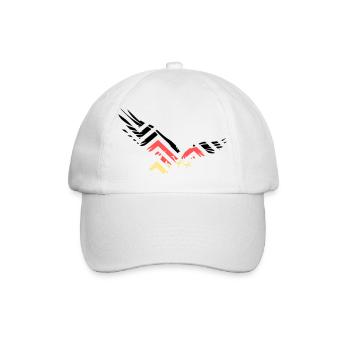 Résumé Fan d’Eagle Allemagne - Casquette classique - blanc/blanc - Devant