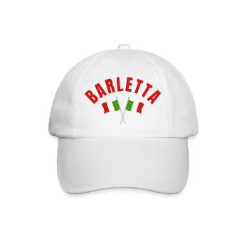 Barletta Italian Flags - Baseball Cap - white/white - Front
