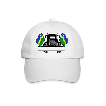 Flevoland_Tractor_Custom_Edition - Baseball Cap - white/white - Front