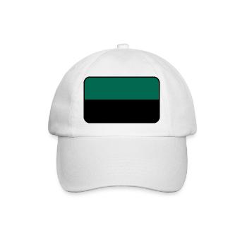 Texel Flag Logo – Island Wear - Baseball Cap - white/white - Front