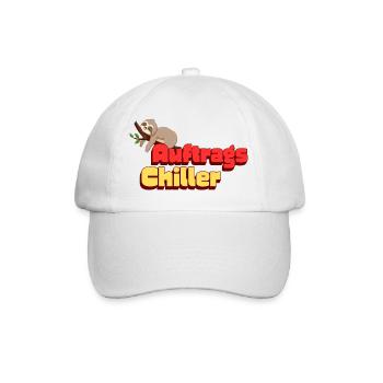 Auftragschiller Sloth - Baseballkappe - Weiß/Weiß - Vorne