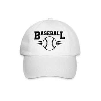 Baseball - Baseballkappe - Weiß/Weiß - Vorne