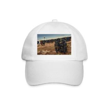 Mud Wizard - Baseballkappe - Weiß/Weiß - Vorne
