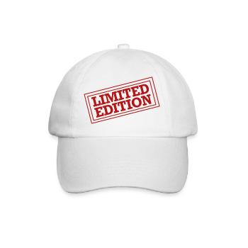 Limited Edition Stempel - Baseballkappe - Weiß/Weiß - Vorne
