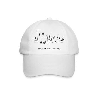 Recalcul en cours 10 ans ulysse odyssée grece  - Casquette classique - blanc/blanc - Devant
