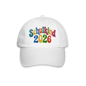 Écolier 2026 | Inscription scolaire | Première année - Casquette classique - blanc/blanc - Devant