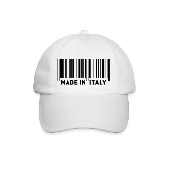 MADE IN ITALY - Baseball Cap - white/white - Front