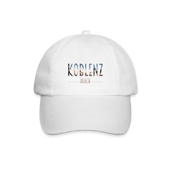 Koblenz Beach - Baseballkappe - Weiß/Weiß - Vorne
