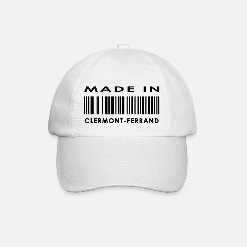 Clermont-Ferrand - Casquette classique - blanc/blanc