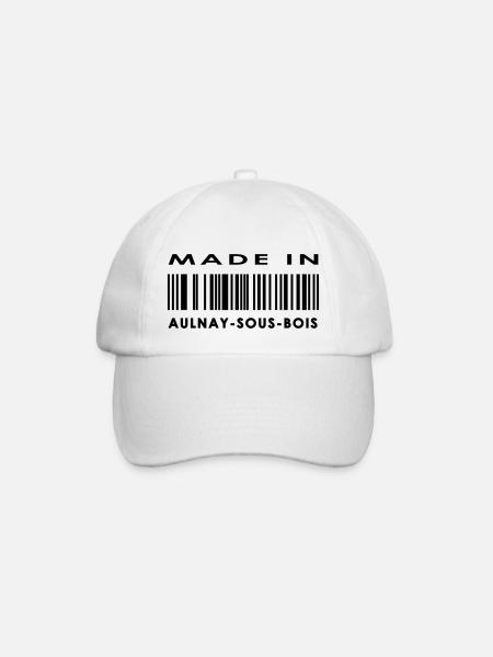 Aulnay-sous-Bois - Casquette classique - blanc/blanc