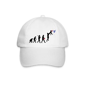 Evolution Basket daddy - Casquette classique - blanc/blanc - Devant