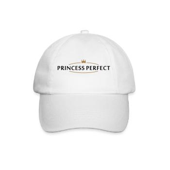 princess perfect (2c) - Baseball Cap - white/white - Front