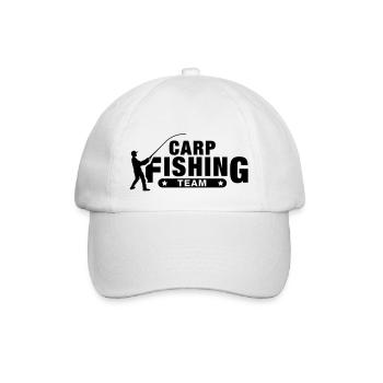 carp_fishing_team___f1 - Casquette classique - blanc/blanc - Devant