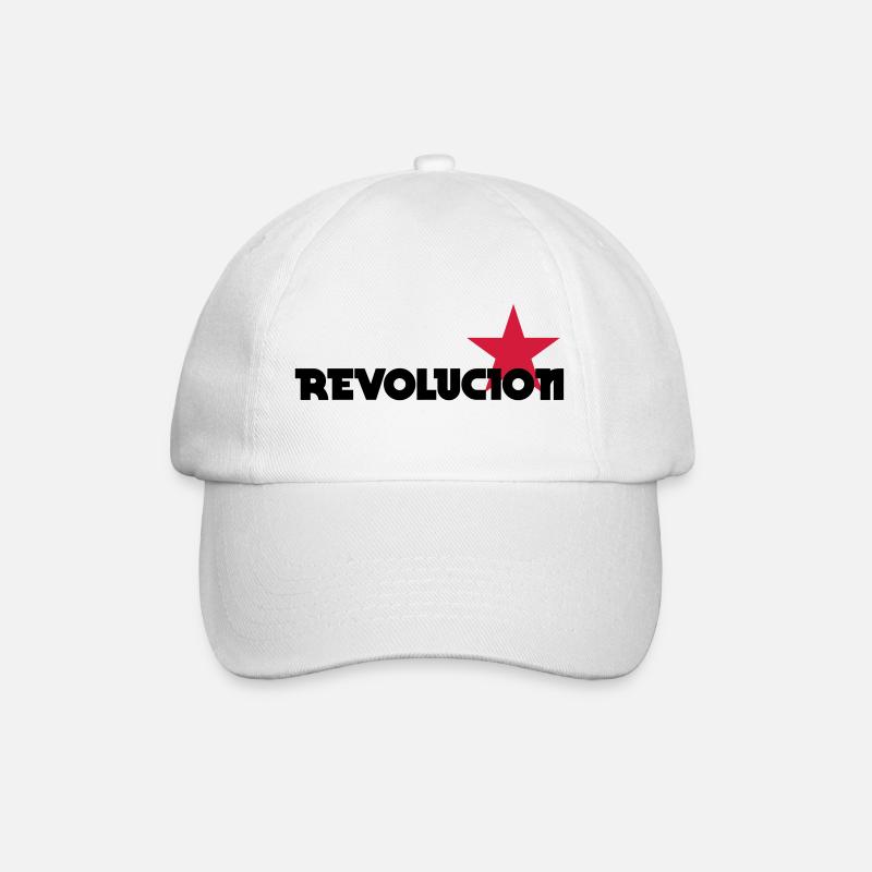 [ Revolucion ] - Baseballkappe - Weiß/Weiß