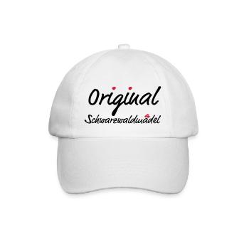 Original Schwarzwaldmädel - Baseballkappe - Weiß/Weiß - Vorne