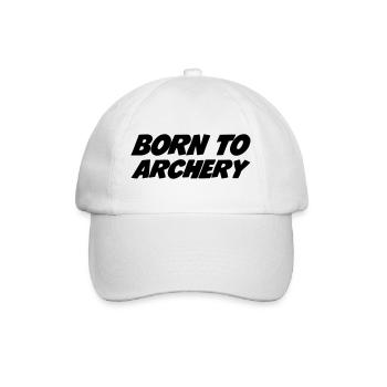 Born to Archery - Casquette classique - blanc/blanc - Devant