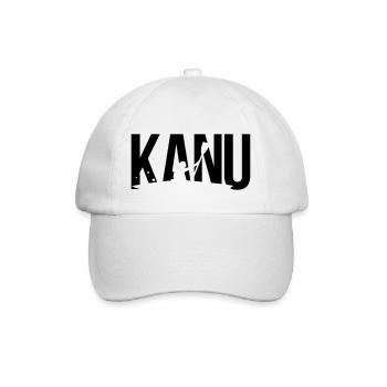 kanu - Baseballkappe - Weiß/Weiß - Vorne