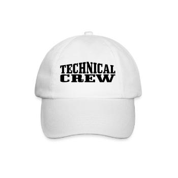 Technical Crew 1 - Baseballkappe - Weiß/Weiß - Vorne
