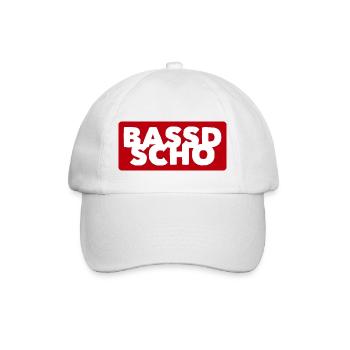 BASSD SCHO - Baseballkappe - Weiß/Weiß - Vorne