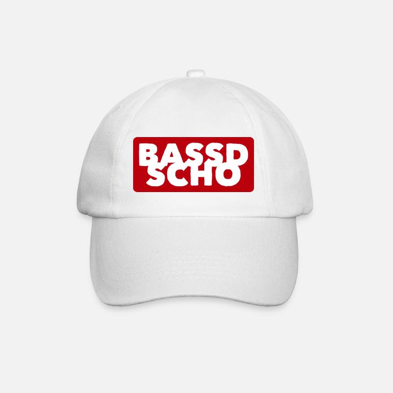 BASSD SCHO - Baseballkappe - Weiß/Weiß