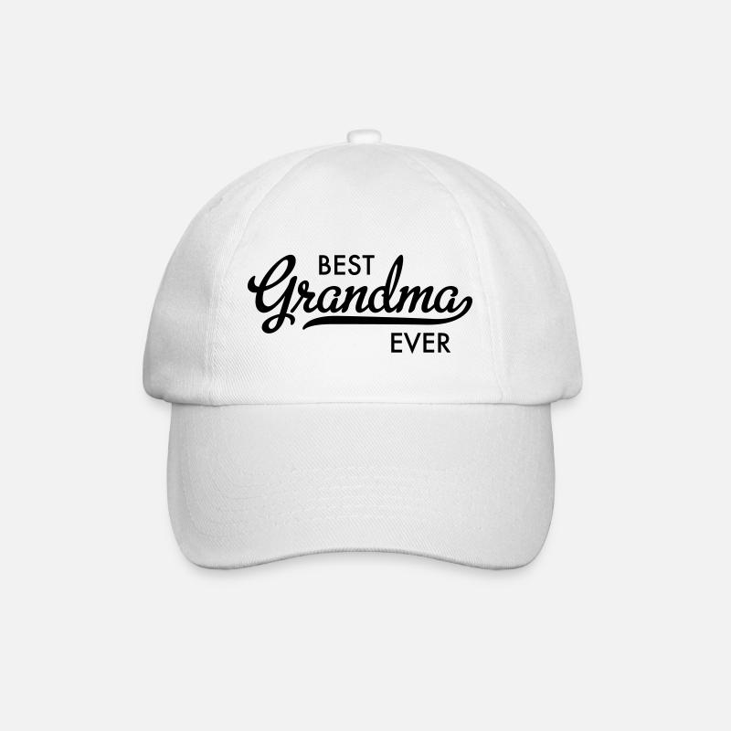 Oma - Baseballkappe - Weiß/Weiß