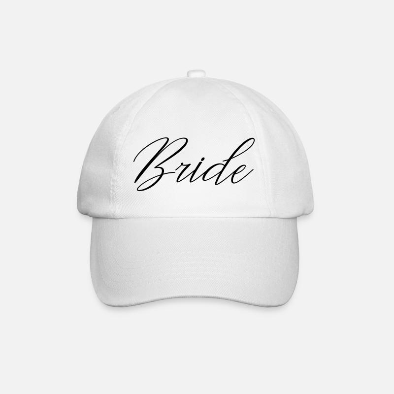 Bride - Baseballkappe - Weiß/Weiß