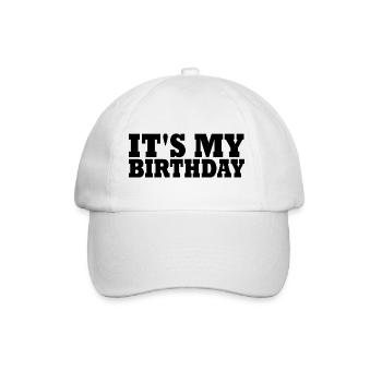 anniversaire - Casquette classique - blanc/blanc - Devant