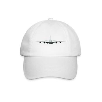 A-380 - Baseballkappe - Weiß/Weiß - Vorne