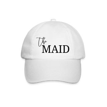LA FEMME DE CHAMBRE! personnalisable - Casquette classique - blanc/blanc - Devant
