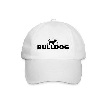 BOULEDOGUE - Casquette classique - blanc/blanc - Devant