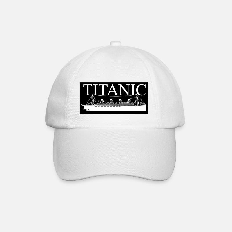 Titanic - Baseball Cap - white/white