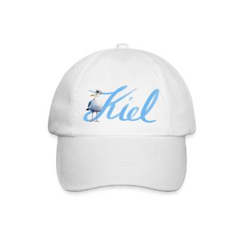 kiel möwe - Baseball Cap - white/white - Front